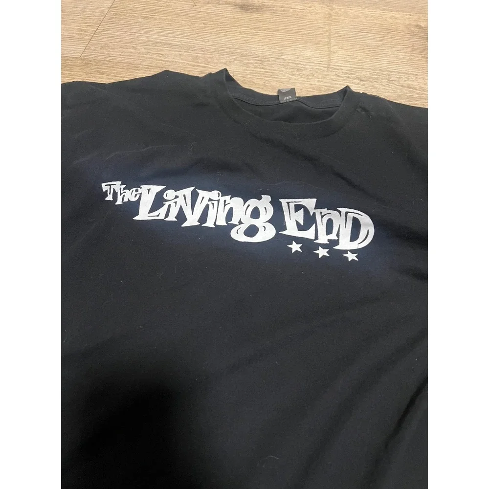 The Living End Band‎ T-Shirt Mens Large Black 25th Anniversary Australia